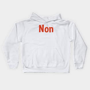 Non | Feminist Art Kids Hoodie